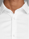 Jack & Jones Бяла тънка риза Jack & Jones Parma