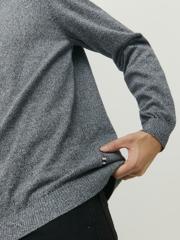 Jack & Jones Jack & Jones Основен тъмносин пуловер на райета