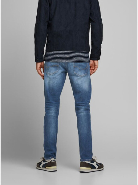 Jack & Jones Сини мъжки дънки с права кройка Jack & Jones Mike