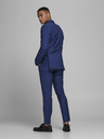 Jack & Jones Сини панталони за костюм от смес от вълна Jack & Jones Solaris