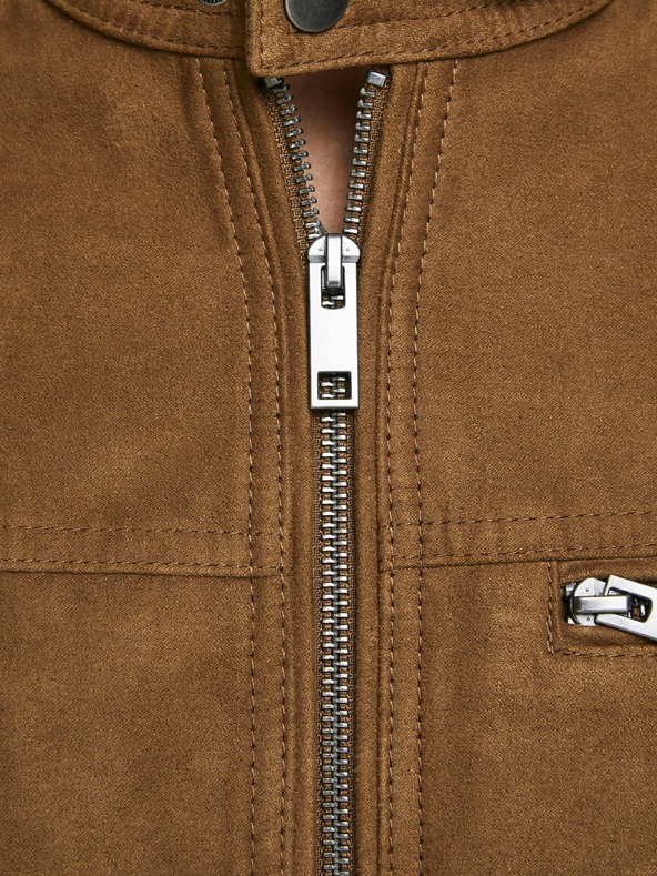 Jack & Jones Кафяво велурено яке Jack & Jones Rocky
