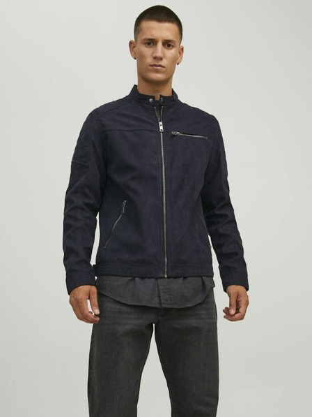 Jack & Jones Черно велурено яке Jack & Jones Rocky