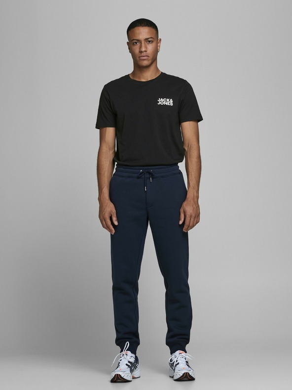 Jack & Jones Черна тениска Jack & Jones Corp