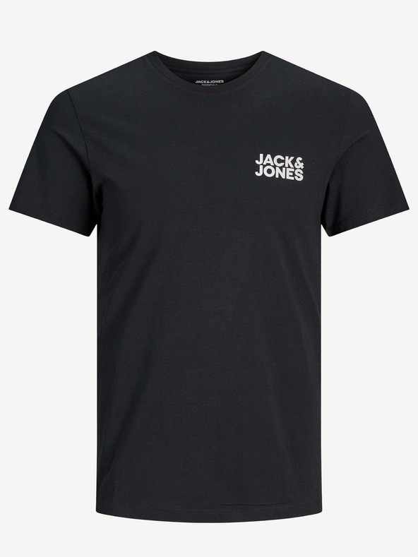 Jack & Jones Черна тениска Jack & Jones Corp
