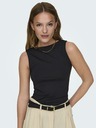 ONLY Черно дамско базово двустранно потник ONLY Ea