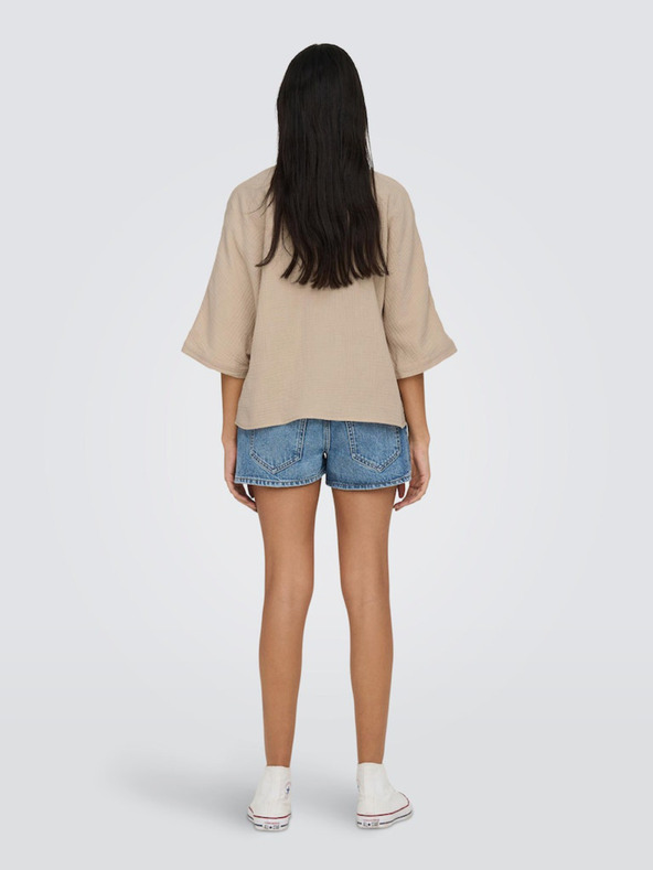 ONLY Бежова дамска блуза ONLY Thyra