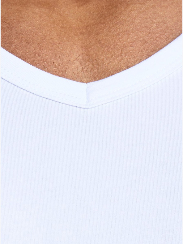 Jack & Jones Бяла основна тениска Jack & Jones