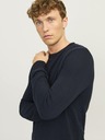 Jack & Jones Тъмно син мъжки пуловер Jack & Jones Globe
