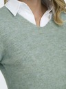 ONLY Зелен дамски пуловер Camilla