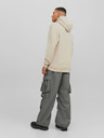 Jack & Jones Бежов мъжки суитшърт с качулка Jack & Jones Bradley