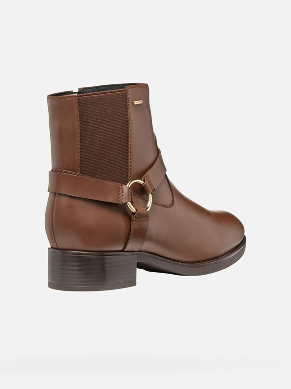 Geox Кафяви дамски ankle обувки Geox Felicity ABX