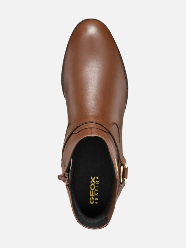 Geox Кафяви дамски ankle обувки Geox Felicity ABX