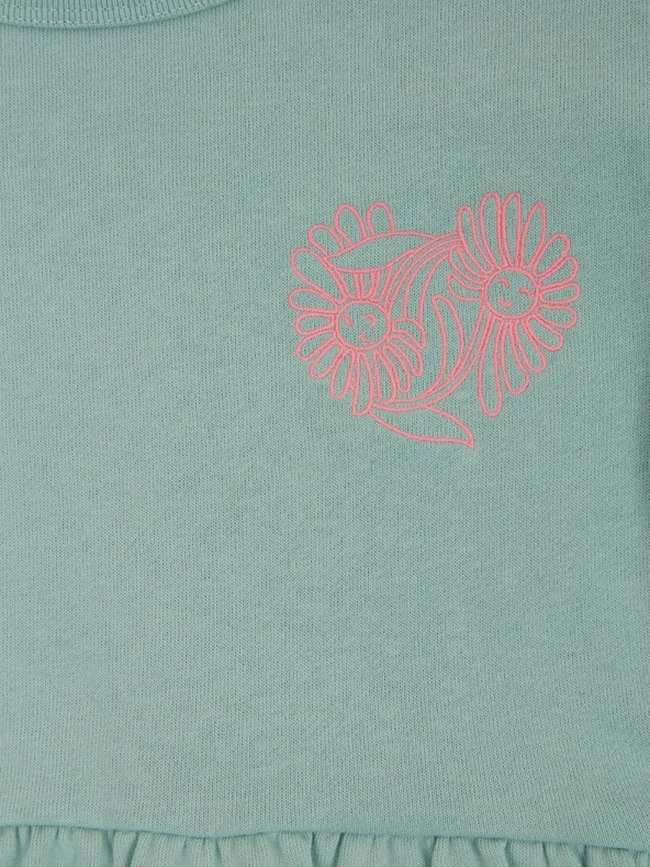 GAP Бебешка рокля с дълъг ръкав GAP