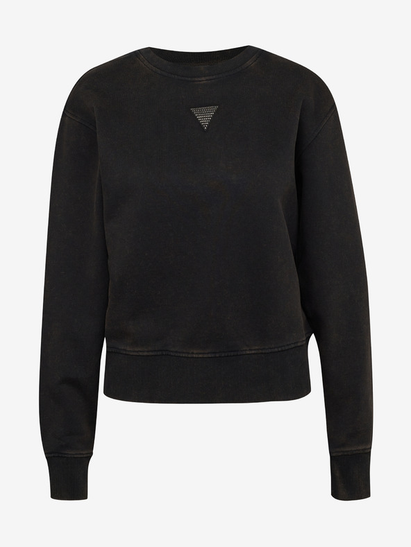 Guess Черен дамски суитчър Guess