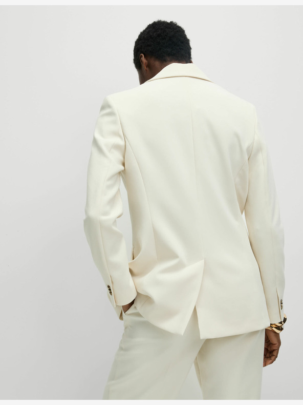 Marks & Spencer Еднореден блейзър Marks & Spencer, бял