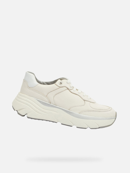 Geox Кремави дамски маратонки Geox Diamanta