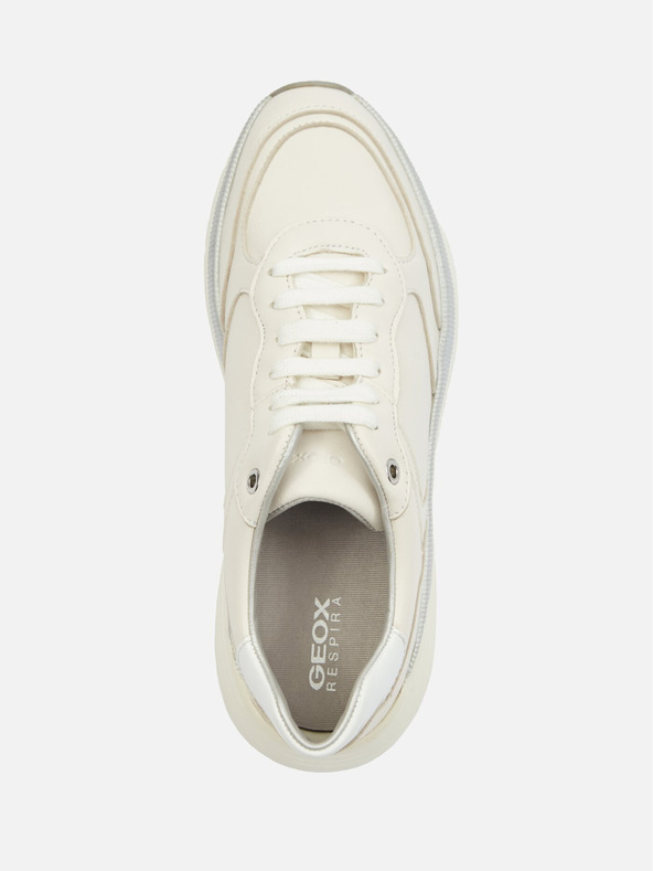 Geox Кремави дамски маратонки Geox Diamanta