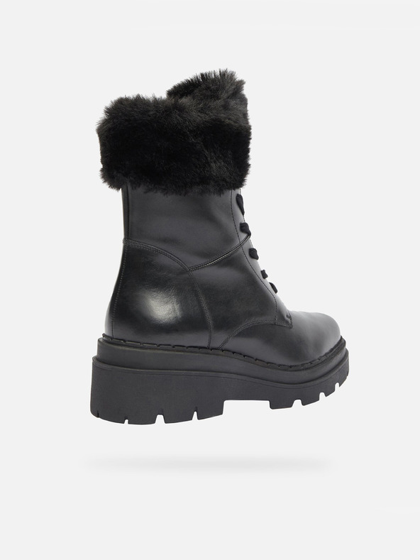 Geox Черни дамски анкл обувки Geox Felleny