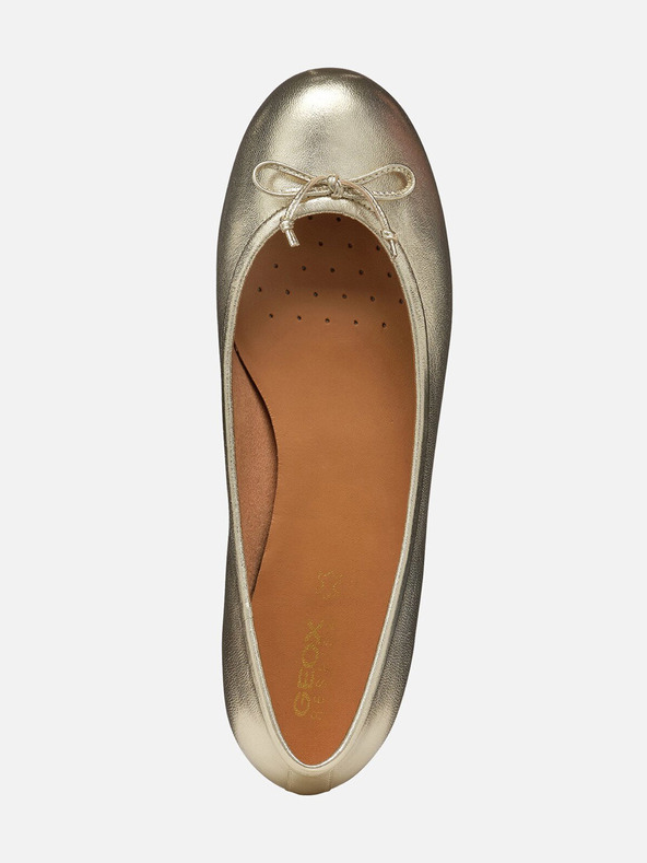 Geox Златни дамски балерини Geox Palmaria