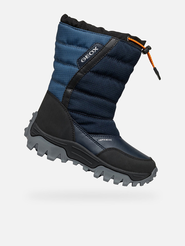 Geox Сини зимни обувки за момчета Geox Himalaya Abx