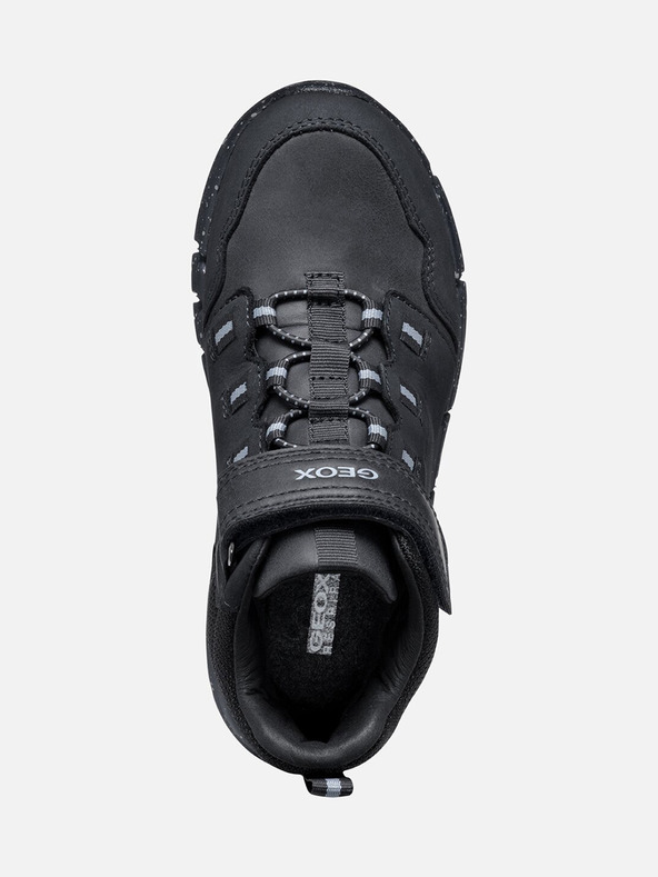 Geox Черни детски обувки до глезена Geox Flexyper B Abx
