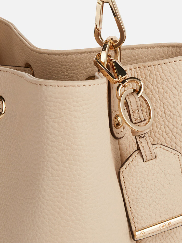 Geox Кремава дамска чанта Geox Andrenne