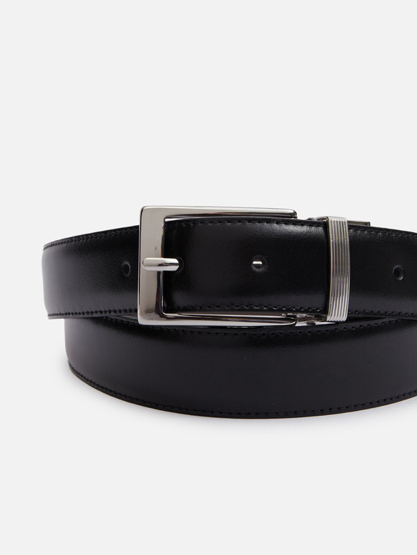 Geox Черен мъжки колан Geox