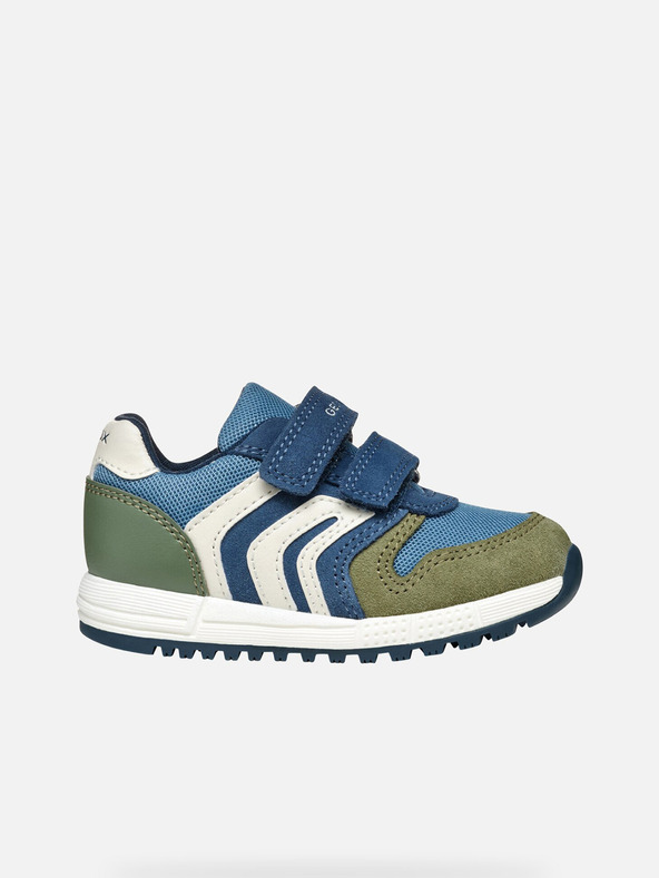 Geox Светлозелени мъжки маратонки Geox Alben