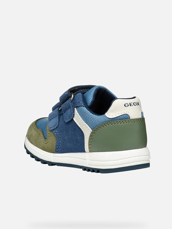 Geox Светлозелени мъжки маратонки Geox Alben