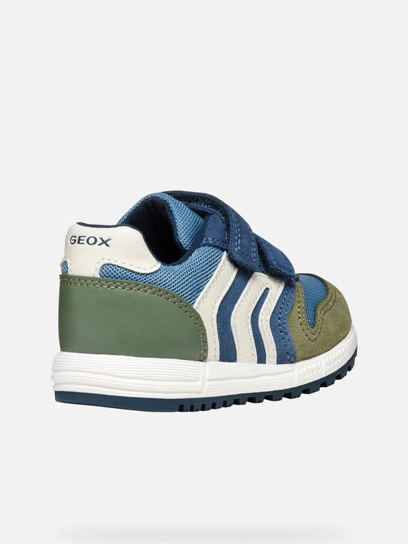 Geox Светлозелени мъжки маратонки Geox Alben