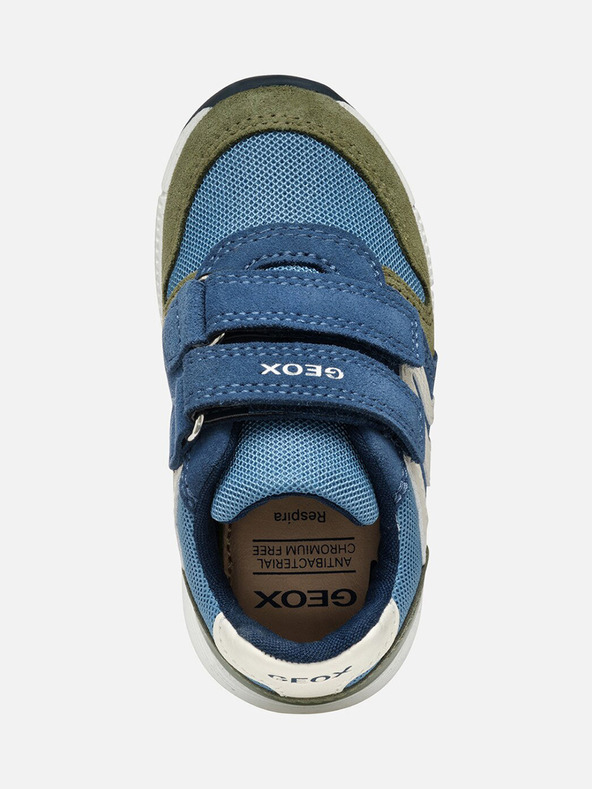 Geox Светлозелени мъжки маратонки Geox Alben