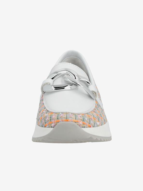 Rieker Бели дамски мокасини Rieker