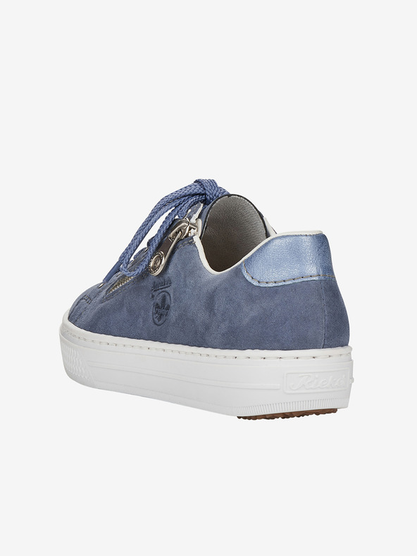 Rieker Сини дамски маратонки от велур Rieker