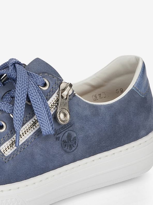 Rieker Сини дамски маратонки от велур Rieker