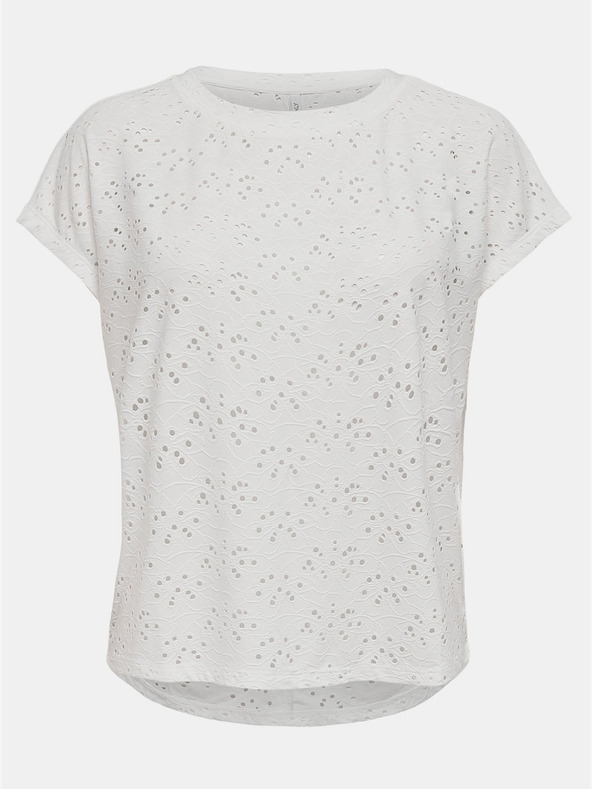 ONLY Кремава шарена блуза ONLY Milla