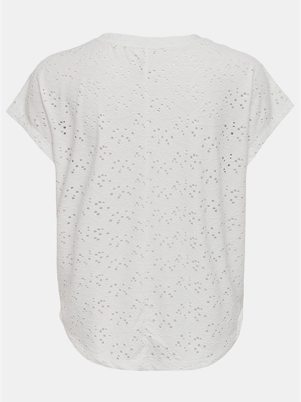 ONLY Кремава шарена блуза ONLY Milla