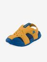 ALPINE PRO Сини и жълти детски летни обувки ALPINE PRO BREDO