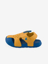 ALPINE PRO Сини и жълти детски летни обувки ALPINE PRO BREDO