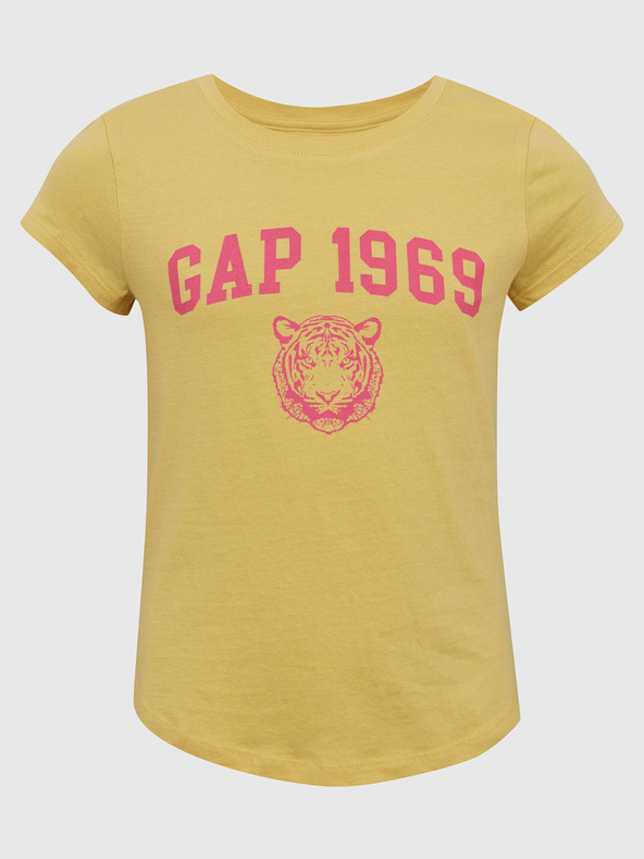 GAP Детска органична тениска Gap 1969 GAP