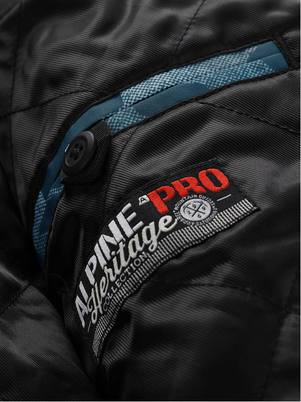 ALPINE PRO Мъжко мембранно яке ALPINE PRO MOLID зелено