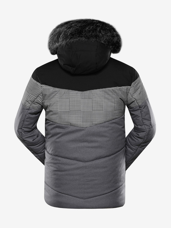 ALPINE PRO Мъжко яке с мембрана ptx ALPINE PRO SAPTAH сиво