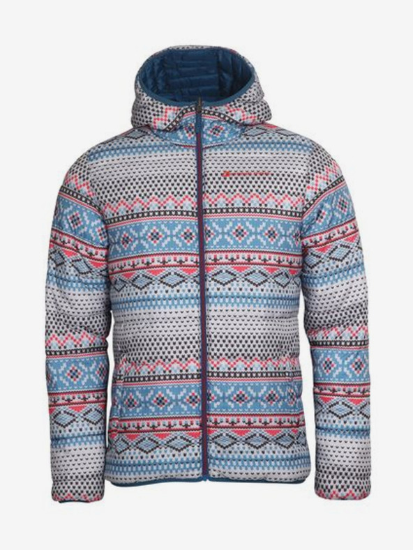 ALPINE PRO Мъжко двустранно яке с висока температура ALPINE PRO MICHR синьо