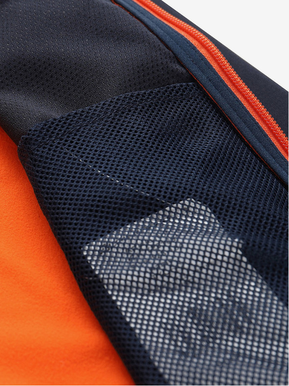 ALPINE PRO Оранжево-синьо детско софтшел яке ALPINE PRO TYCHO