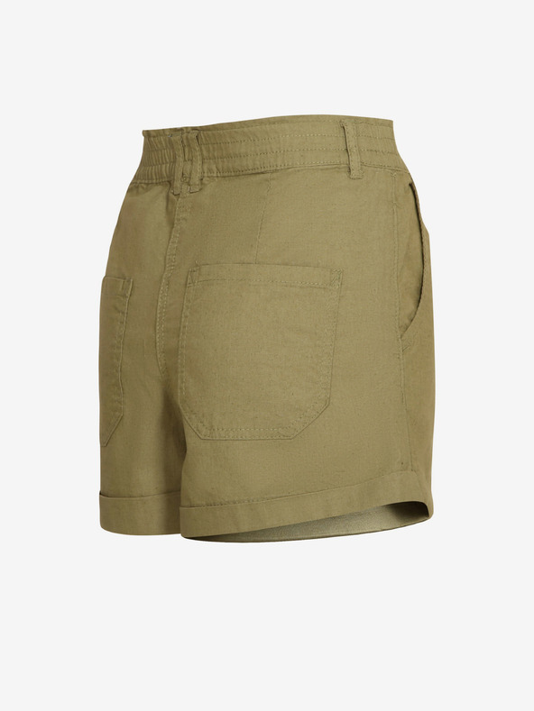 NAX Дамски къси панталони NAX Kuhara в цвят каки