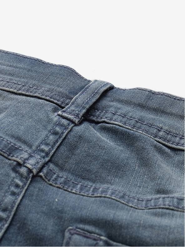 NAX Сини мъжки къси панталони от деним NAX FEDAB