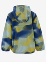 ALPINE PRO Синьо-зелено детско водоотблъскващо яке ALPINE PRO GOZERO