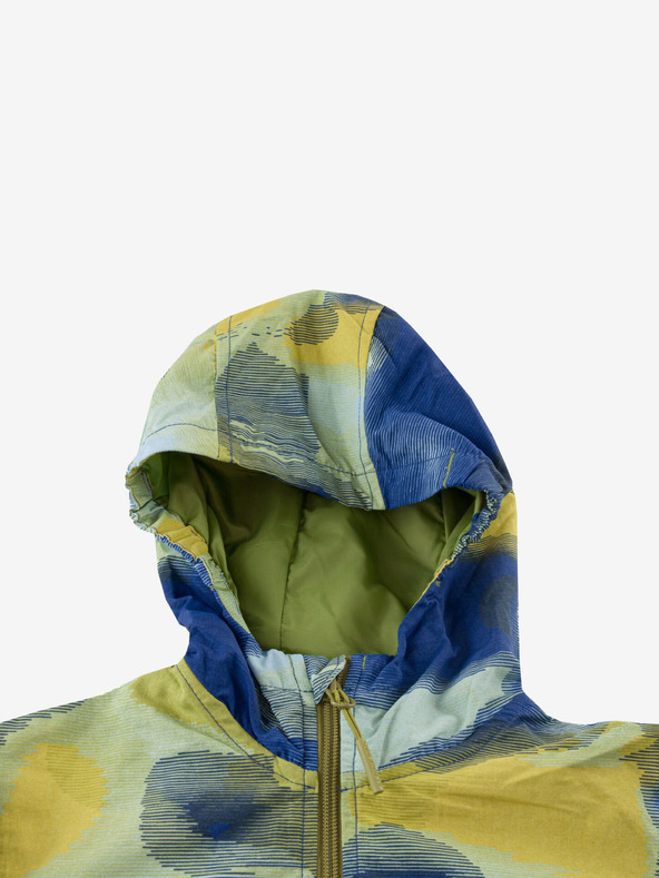 ALPINE PRO Синьо-зелено детско водоотблъскващо яке ALPINE PRO GOZERO