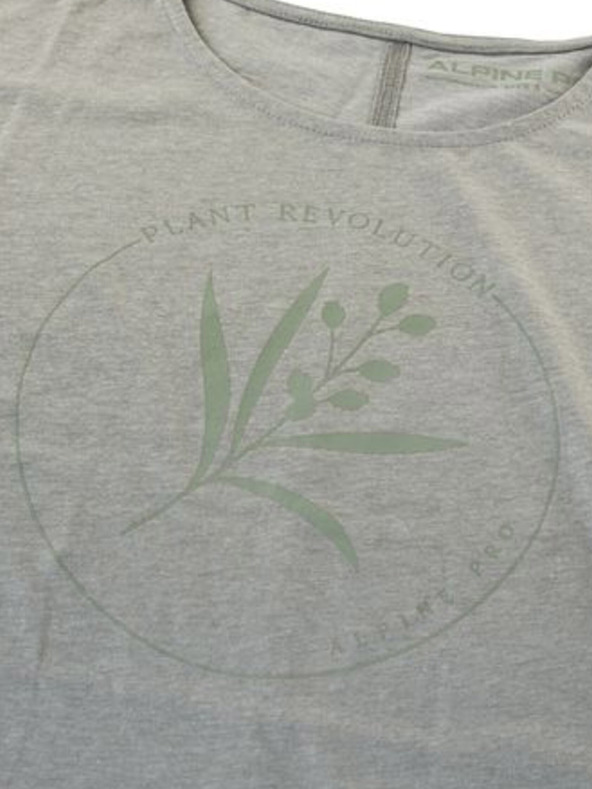 ALPINE PRO Светлозелена дамска тениска ALPINE PRO UDAWA