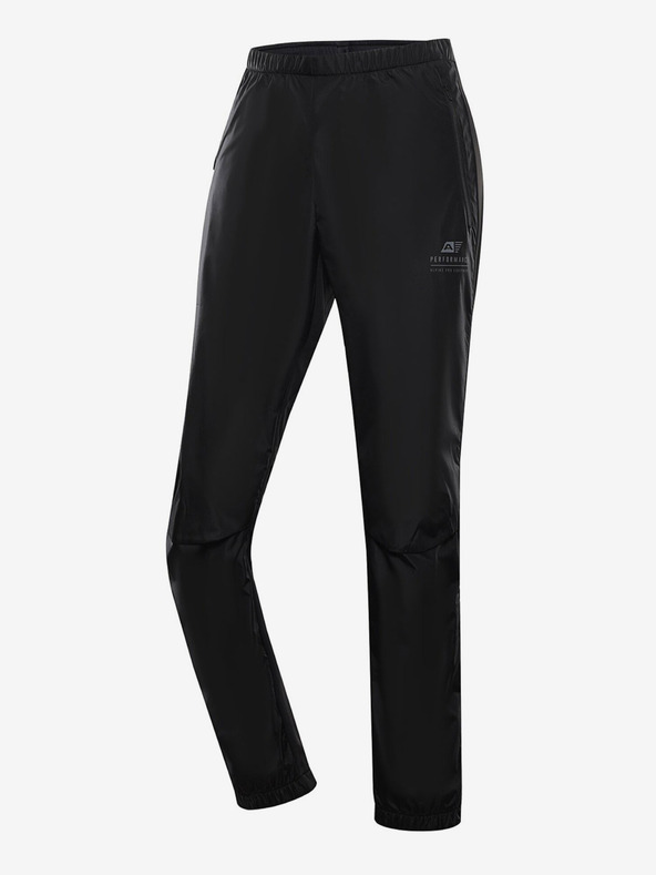 ALPINE PRO Черен мъжки бързосъхнещ панталон ALPINE PRO SAMUL