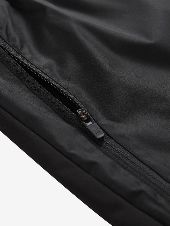 ALPINE PRO Черен мъжки бързосъхнещ панталон ALPINE PRO SAMUL